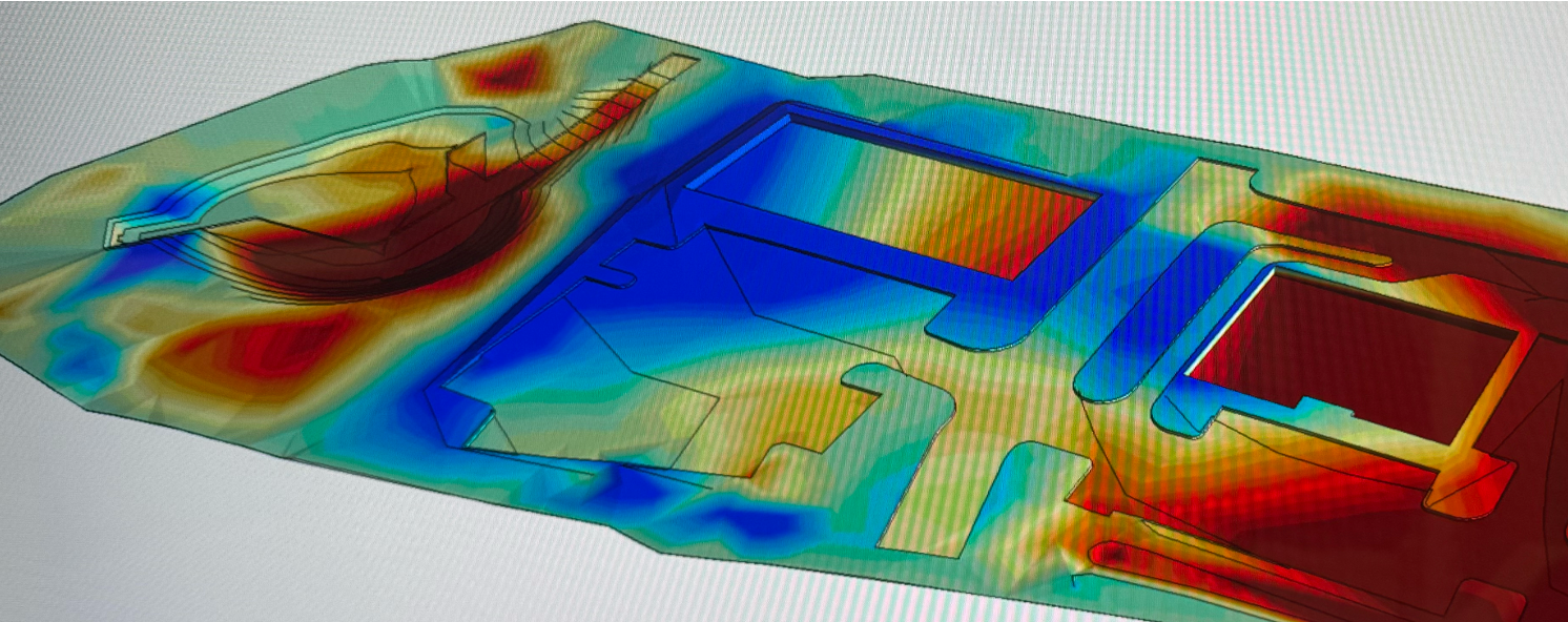 Three-dimensional earthwork model produced by Eric Pershing